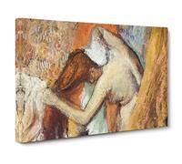 Nude Woman Vol.4 By Edgar Degas Canvas Print | Gallery Wrapped 30mm Frame Wall Art | 20x14 inches | Ready to Hang | Impressionist People Picture | Living Room Bedroom Lounge Office