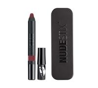 Nudestix Intense Matte Lip + Cheek Pencil, Lipstick + Lip Liner + Ch lush Tint, Multi Use Makeup for Long Lasting Color, Smooth Coverage, Shade: Vintage