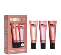 NUDESTIX Nudeglow 3 Piece Hydrating Peptide Lip Butter Set (Worth £48)