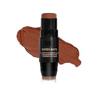 Nudestix Nudies Matte Bronzer All Over Face Bronzer Crayon Color Deep Maple EH