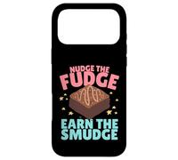 Nudge The Fudge Earn The Smudge - Funny Rude Case for iPhone 17 Pro Max