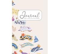 Nudibranch Sea Slug Lined Journal: 100 Ruled 6x9" Journal Pages for Journaling, Writing, Planning, Notes