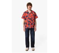 Nudie Jeans Co Arthur Flower Hawaii Shirt Red size M | Casual Shirts Outlet | Men | Red M