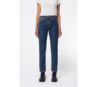 Nudie Jeans Co Breezy Britt Dark Stellar Dark Blue size W25L32 | Slim Jeans Outlet | Women | Blue W25L32