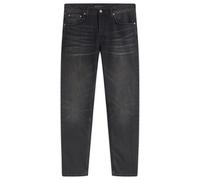 Nudie Jeans Co Men's Solid Ollie Straight Leg Jeans Black Force