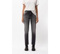 Nudie Jeans Co Straight Sally Midnight Rumble Grey Black size W25L28 | Straight Jeans Outlet | Women | Gray W25L28