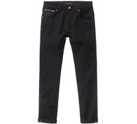 Nudie Jeans Lean Dean Dry Selvage Jeans - Black - W30" / L32" - Menswear W30" / L32"