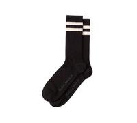 Nudie Jeans Mens Black Amundsson Sport Sock