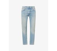 Nudie Jeans Mens Nudie Jeans Lean Dean Slim-Fit Denim Jeans Shallow Sea 33/34