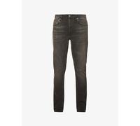 Nudie Jeans Mens Nudie Jeans Lean Dean Slim-Fit Mid-Rise Stretch-Denim Tapered Jeans Black Eyes 32/32