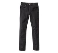Nudie Jeans Unisex's Lean Dean Jeans, Dry Ever Black, 31W / 30L