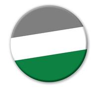 Nudism Pride Badge - 76mm Nudism Pride Flag Novelty Pin Badge Button Novelty Gift