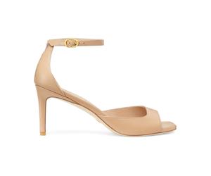 Nudistia 75 Sandal - female - Stuart Weitzman - High Heel Sandals - Beige - 8 UK - Shoes 8 UK