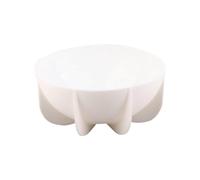 Nudiuhis 1 PCS Baking Mold Silicone Hemisphere Pan Dome Silicone Mould Planet Mould 18.5x18.5x8.1cm White