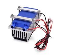Nudiuhis 144W Thermoelectric Peltier Refrigeration Cooler DC 12V 15A Semiconductor Cooling System for Small Air Conditioning Fan Replacement Spare Parts