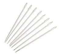 Nudiuhis 150mm 200pcs Sack Needle Large Hand Sewing Bag Needle Binding Needle