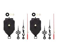 Nudiuhis 2 Set DIY Clock Movement Kit Oscillating Movement with Hands Quartz Clock Repair Parts Replacement Parts M