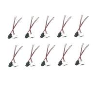 Nudiuhis 20PCS USB 2.0Direct Pressure Welded Wire Type Mother Lamp Toy Charging Port Table Lamp Instrument Charging Port