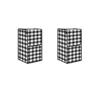 Nudiuhis 2PCS Blender Cover Anti-Scratch Kitchen Appliance Protector Cover with Pocket Kitchen Blender Storage Stand Dust Cover