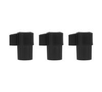 Nudiuhis 3Pcs Alto Saxophone End Cap Saxophone Replacement Set Saxophone Bend Neck Dust Plug Cap Saxophone Mute