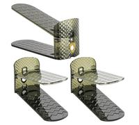 Nudiuhis 3PCS Shoe Cabinet Storage Rack Shoes Organizer 2-Layer Shoe Holder Closet Shoes Storage Holder Shoe Slot Rack