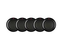 Nudiuhis 433Mhz Wireless Copy Remote Control Switch Wireless Remote Control Button Switch Learning Code Black