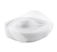 Nudiuhis 50Yards Stiff Horsehair Braid White Petticoat Crinoline, Horsehair Mesh Braid 8cm Wide, Polyester Stiff Ribbons Wedding Dress/Hat Costume Sewing Accessories