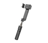 Nudiuhis 72cm Anti-Shake Mobile Phone Gimbal Stabilizer Bluetooth Selfie Stick Aluminum Alloy Handheld Stabilizer Black