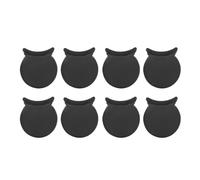 Nudiuhis 8pcs Thumb Rest Cushion ProtectorSoft Silicone Clarinet Oboe for Oboe Black Tube Thumb Pad Easy Install Easy to Use
