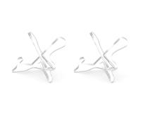 Nudiuhis Acrylic Cookbook Stand Cookbook Holder Multifunctional Display Stand for Kitchen Counter