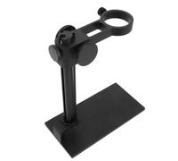 Nudiuhis Adjustable Aluminum Alloy Stand Bracket Digital Electron Microscope Holder Accessory Black