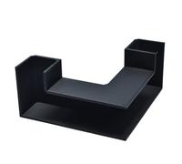 Nudiuhis Aquarium Underground Tunnel Fish & Shrimp Hideout for Aquariums Underground Viewing Tunnel Corner Tunnel