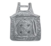 Nudiuhis Cat Carrier Apron with Holes Outdoor Travel Small Cat Dogs Hanging Chest Bag Sleeping Pocket Winter Plush Pets Carrier