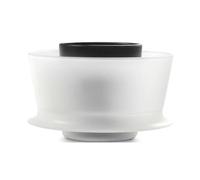 Nudiuhis Coffee Brewer Cup Detachable Espresso Coffee Filter Cup with Filter Papers Compatible for Hoop Coffee Brewer