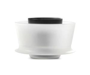 Nudiuhis Coffee Brewer Cup Detachable Espresso Coffee Filter Cup with Filter Papers Compatible for Hoop Coffee Brewer
