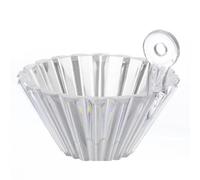 Nudiuhis Coffee Filter Paper Assistant Espresso Coffee Filter Paper Cone Hot Water Stamping Coffee Accessories