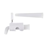 Nudiuhis Coffeeware Coffee Makers Pour over Coffee Kettle Gooseneck Drip Kettle Flow Control Valve Accessaries White