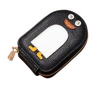 Nudiuhis Cute Ladies Money Wallet, Pu Classic Card Holder Women, Zipper Case Accordion Wallet, Cartoon Card Case 8.2x3x12.4cm,A