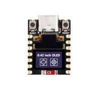 Nudiuhis Development Board ESP32 C6 Development Board RISC-V Low Power with 0.42-Inch OLED Display