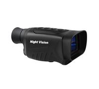 Nudiuhis Digital Night-Vision Monocular 40MP 2.5K Infrared Telescope 6X Optical Magnification 8X Digital Zoom Black