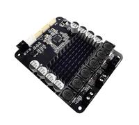 Nudiuhis Dsp2.1 Heavy Bluetooth 5.0 Stereo Power Amplifier 50Wx2 + 100W Subwoofer with Five Knobs