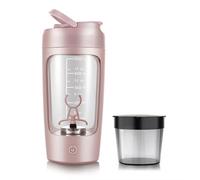 Nudiuhis Electric Protein Portable 1200mAh Rechargeable Blender Cup Automatic Self Stirring Mug Mixing Cups Pink
