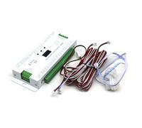 Nudiuhis ES32 Stair Controller PIR Sensor 32CH Single Color 2CH RGB Pixel SPI LED Strip Dimmer Stairway Light Controller 5V-24V