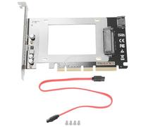 Nudiuhis Expansion Adapter Card U2X16 PCIE3.0 X4X16-U.2 Adapter Card SFF8639 Multifunctional Expansion Card Supports U.2 SSDs, Easy to Use B