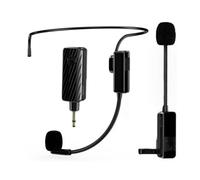 Nudiuhis Head Microphone Wireless, Head Sets with Microphones for Speakers PA System Voice Amplifier Wireless Microphone