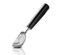 Nudiuhis Ice Cream Scoop Stainless Steel, Ice Cream Scooper Professional Large Ice Cream Scoops with Non-Slip Rubber Handle, Easy to Use Fine Workmanship