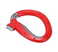 Nudiuhis Labor-Saving Vegetable Lifter with D-Type Bag Handle and Hand Guard Red