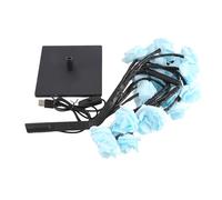 Nudiuhis LED Rose Flower Lamp, USB Christmas Tree Night Lights, Perfect for Parties, Weddings, Bedrooms A