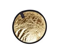 Nudiuhis Light Reflector Light Diffuser for Studio Photography Lighting and Outdoor Lighting 1 PCS Silver+Gold