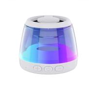 Nudiuhis Magnetic Bluetooth Speaker with RGB Lighting,Mini Portable Sound Box,Wireless Phone Holder and Bluetooth Speaker Tower,A